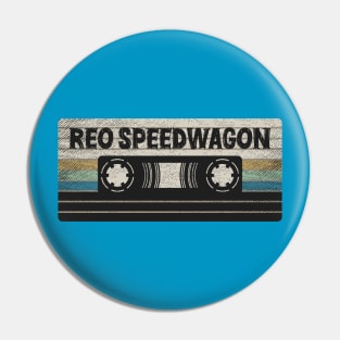 REO Speedwagon Mix Tape Pin