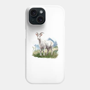 White Goat Phone Case