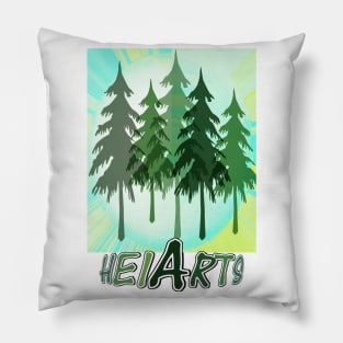 Christmas trees (designed by HeiArts) Pillow