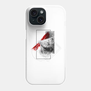 Geometric Art Bust Phone Case