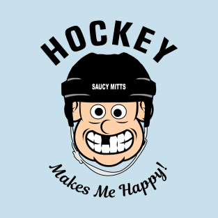 Hockey Makes Me Happy T-Shirt