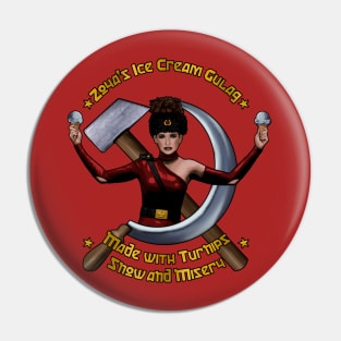 Ice Cream Gulag Pin