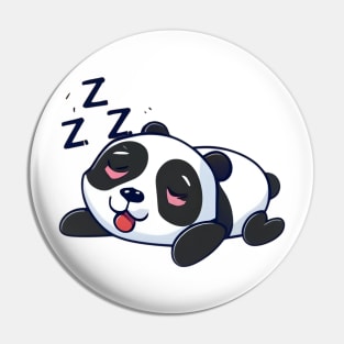 Cute Panda Sleeping Pin