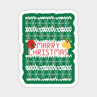 Christmas season ugly funny Magnet