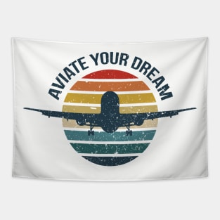 aviate your dream Tapestry