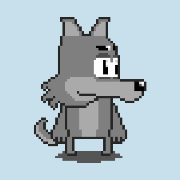 Pixel Wolf by DACHSWERK