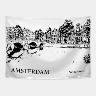 Amsterdam - Netherlands Tapestry