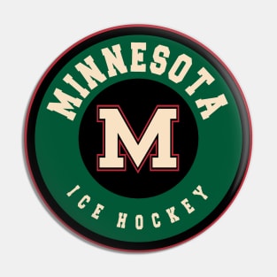 Minnesota ice hockey Pin