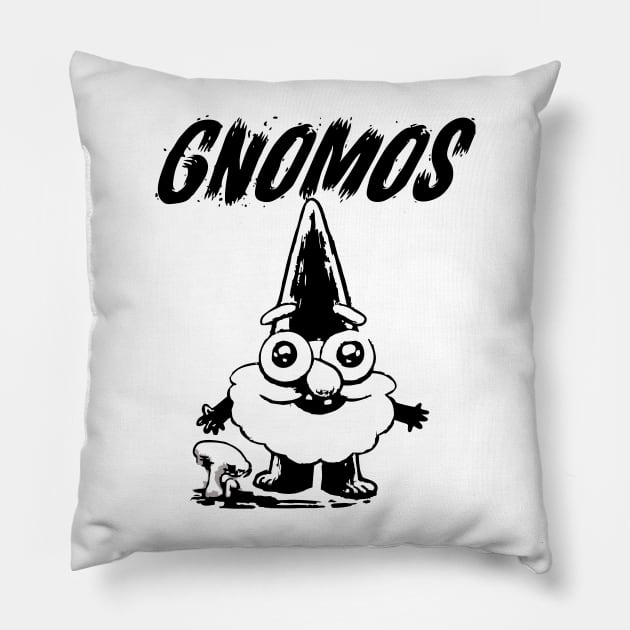 gnome darck Pillow by CosmoMedia