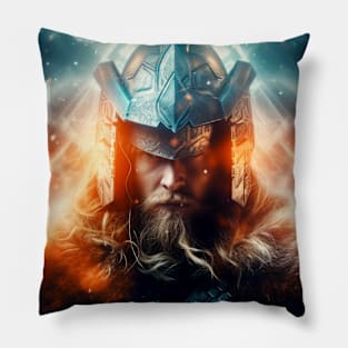 Legend Warrior Fantastic Cosmic Magical Pillow