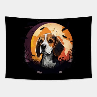 Halloween Beagle Tapestry