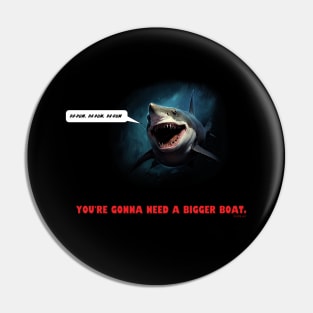 Jaws of the Singing Shark Pin