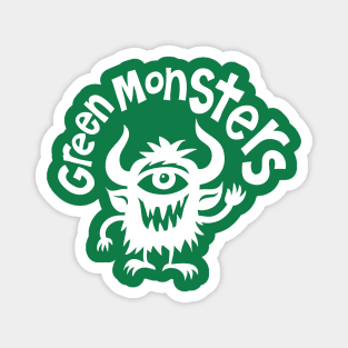 Green Monsters Magnet