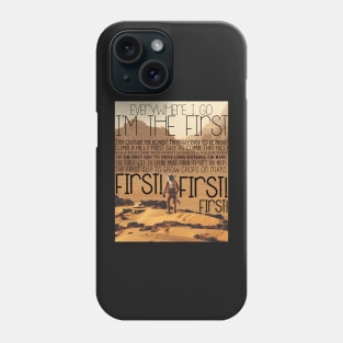 The Martian - First! First! First! Sticker Phone Case