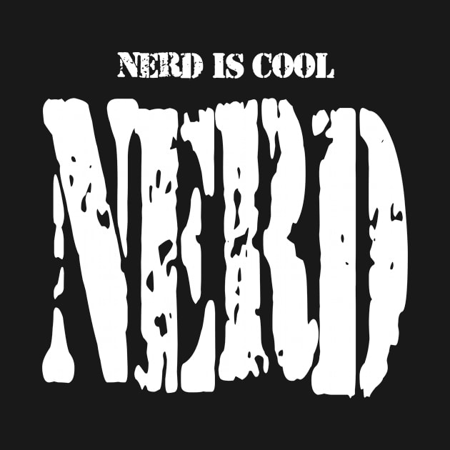 nerd is cool nerd geek gamer game computer pc by OfCA Design