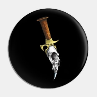 Skull Blade Pin