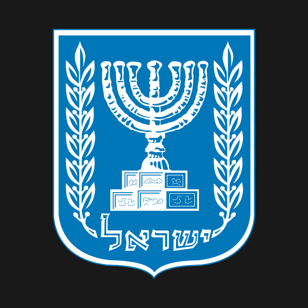 Emblem of Israel by Flags of the World