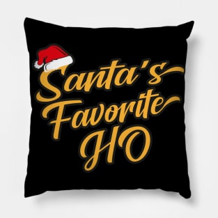 Santa's Favorite Ho Pillow