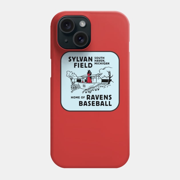 Sylvan Field - Home of Ravens Baseball Phone Case by Northwoods Baseball Sleep Radio