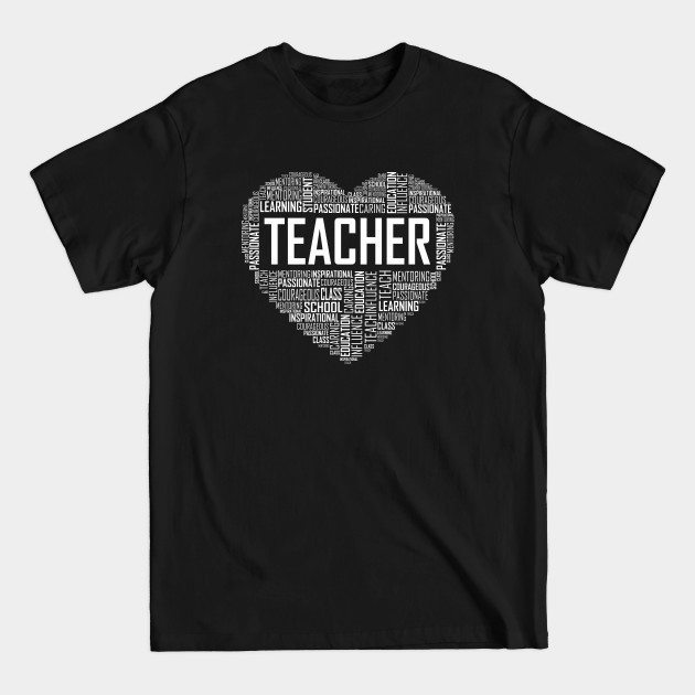 Discover Love Teacher Heart - Teacher - T-Shirt