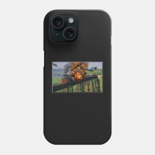 Attack on the Rails Phone Case