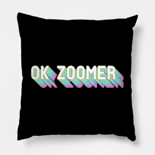 OK Zoomer Pillow