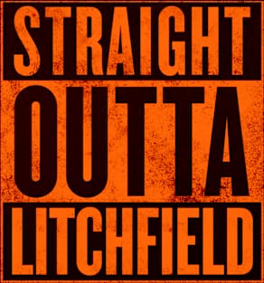 straight outta litchfield Magnet