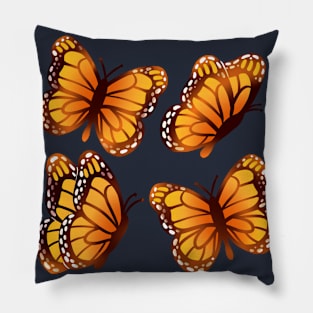 Monarch Butterflies Pillow