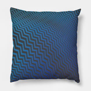 Abstract 3D Line Pillow