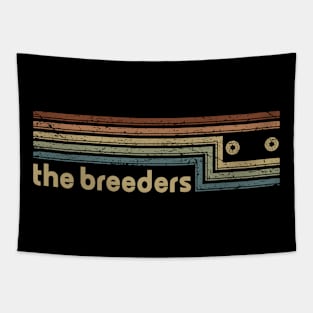 The Breeders Cassette Stripes Tapestry