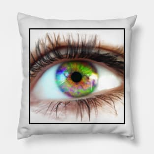 Rainbow Eye Ball Pillow