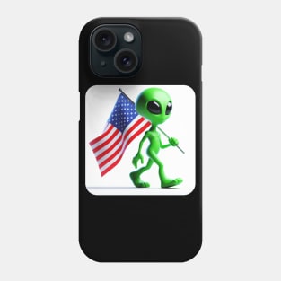 Little Green Men - Alien #1 Phone Case