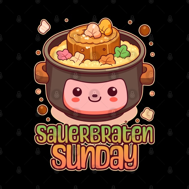 Sauerbraten Sunday Foodie Design by DanielLiamGill