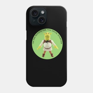 Autistic Shrek Phone Case