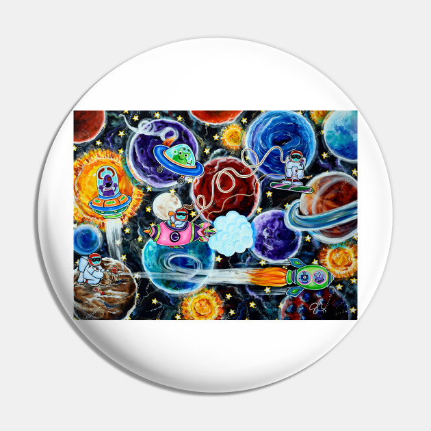 Milky Way Space Camp Fun Planets Astronauts Aliens Children Kids