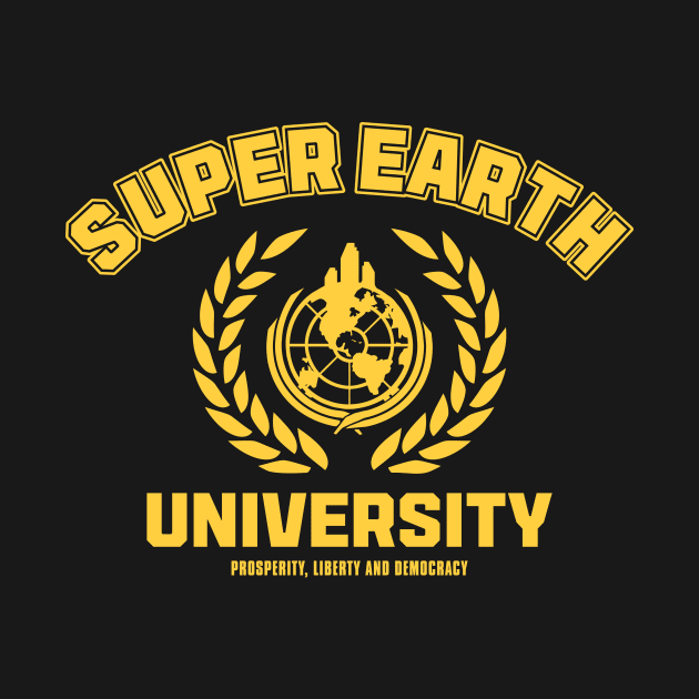 Helldivers 2 Super Earth University by Vault Emporium