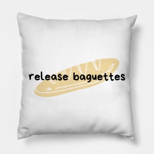 release baguettes - Reneé Rapp - tiktok Pillow