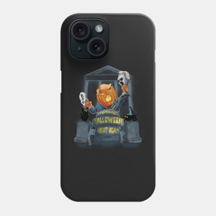 Its The Most Wonderful Time Of The Year Black Cat Halloween Phone Case