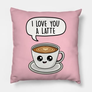 I love you a latte Pillow
