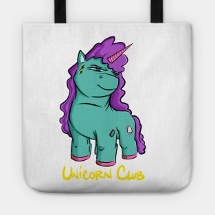 Type 1 Diabetic Unicorn Club Green Tote