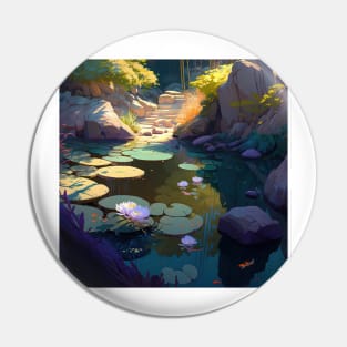 The carp pond Pin