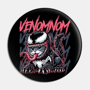 Venomnom | Cat | Villain | Anti-Hero | Movie Icon | Pop Culture Pin