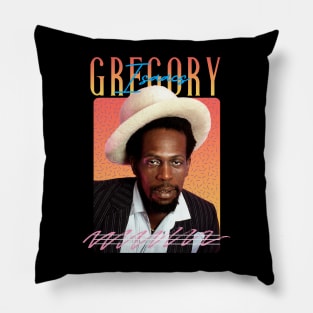Gregory Isaacs Retro Aesthetics Fan Art Pillow