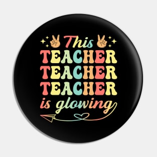 This Teacher Is Glowing Hello Summer A Funny End Of School Year Pin