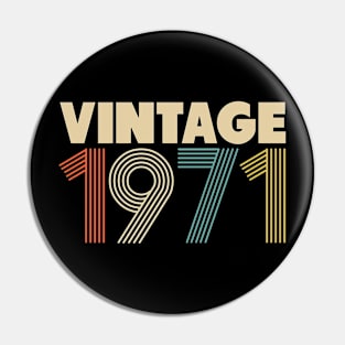 1971 Pin