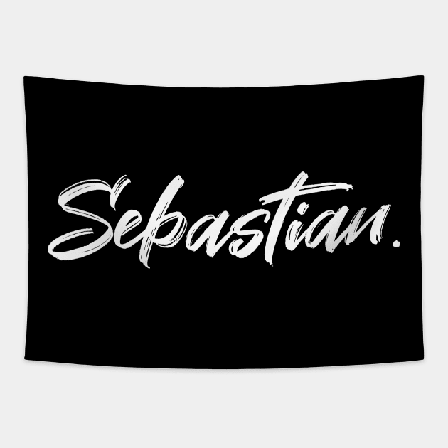 Name Boy Sebastian T-Shirt Tapestry by CanCreate