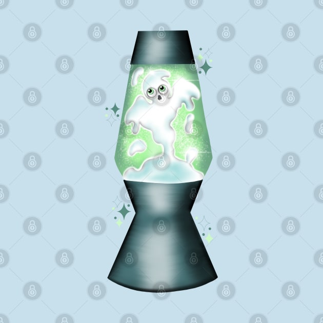 Haunted lava lamp by Manxcraft