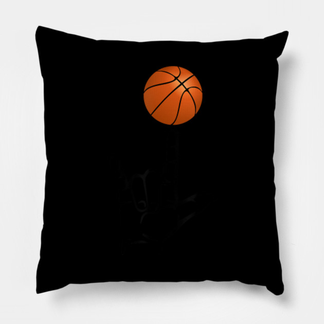 Asl Sign Language Shirt For Basketball Player Deaf Gifts Sign Language Basketball Player Deaf Pillow Teepublic