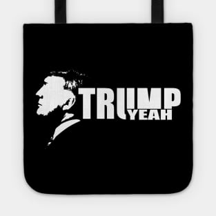 Trump Yeah White Tote