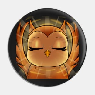 hedwid 1 Year Enlightened Owl Pin